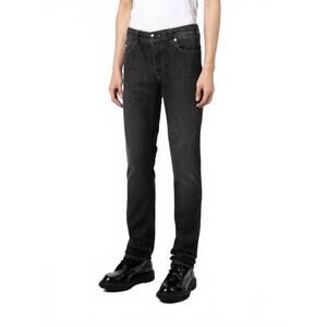 NEW TRAMAROSSA leonardo stretch denim slim straight leg jeans in black